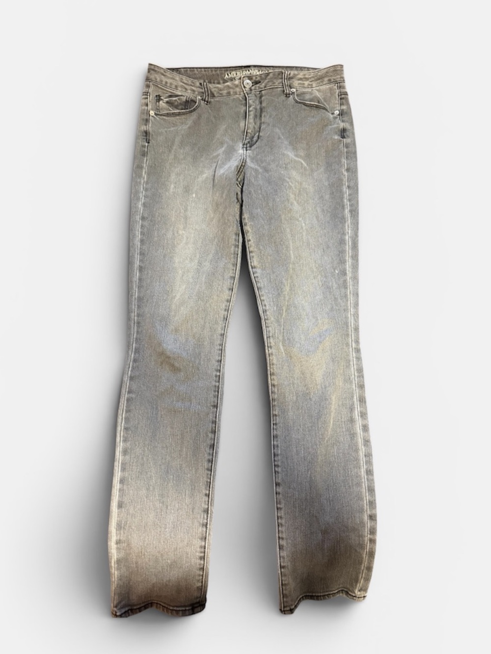 American Eagle Grey Skinny Jean
